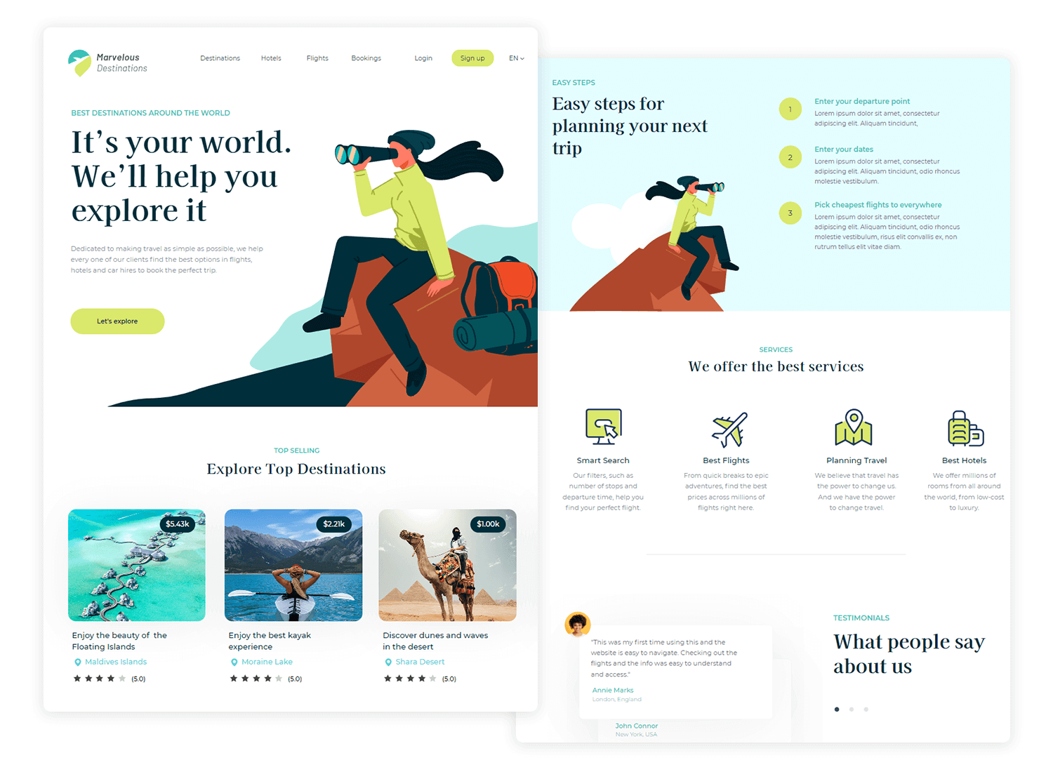 Landing Page